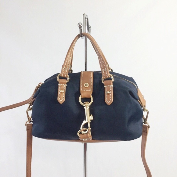 Tommy Hilfiger Crossbody Nylon and Faux Leather